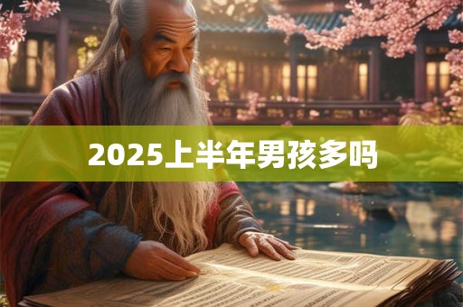 2025上半年男孩多吗