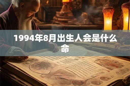 1994年8月出生人会是什么命