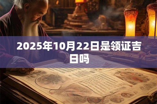 2025年10月22日是领证吉日吗