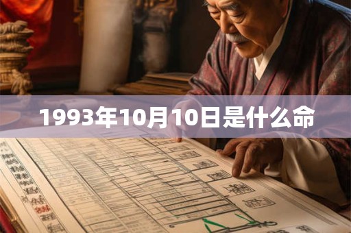 1993年10月10日是什么命
