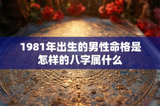 1981年出生的男性命格是怎样的八字属什么