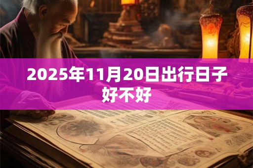 2025年11月20日出行日子好不好