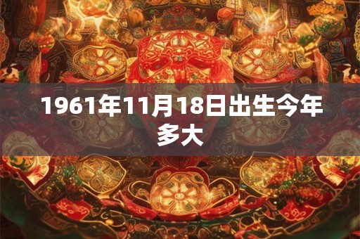 1961年11月18日出生今年多大