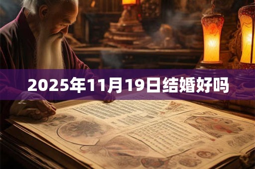 2025年11月19日结婚好吗