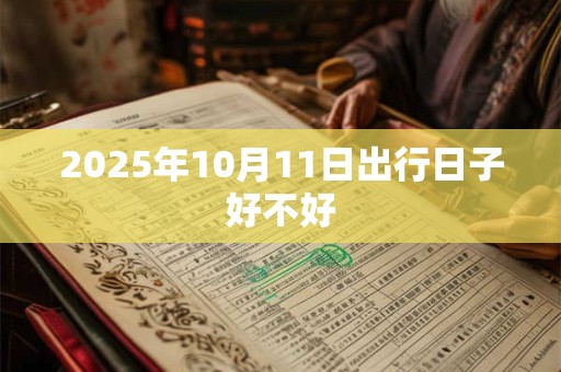 2025年10月11日出行日子好不好