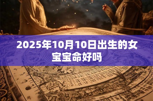 2025年10月10日出生的女宝宝命好吗