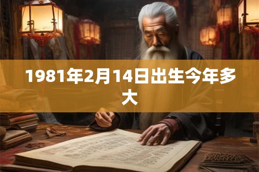1981年2月14日出生今年多大