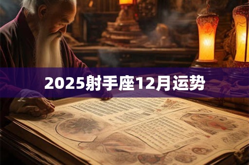 2025射手座12月运势
