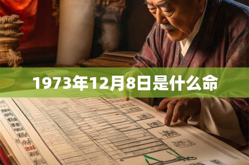 1973年12月8日是什么命