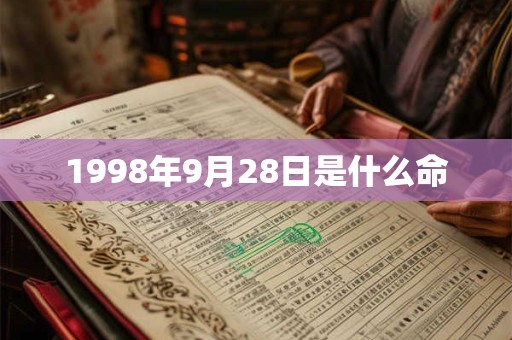 1998年9月28日是什么命