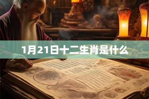 1月21日十二生肖是什么