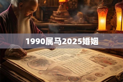 1990属马2025婚姻