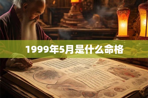 1999年5月是什么命格