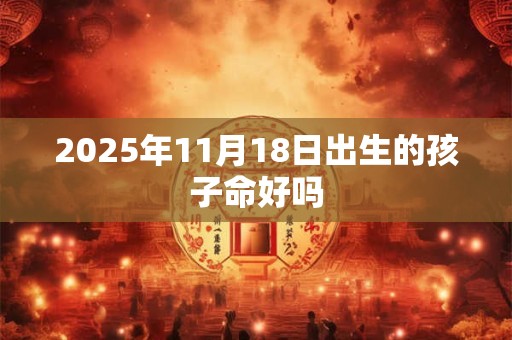 2025年11月18日出生的孩子命好吗 2025年11月18日出生的孩子命好吗