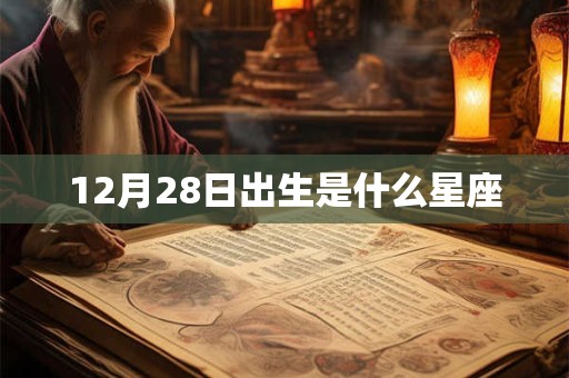 12月28日出生是什么星座