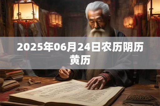 2025年06月24日农历阴历黄历