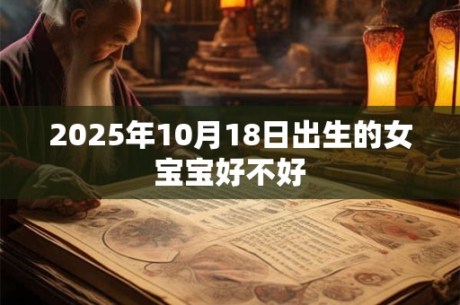 2025年10月18日出生的女宝宝好不好