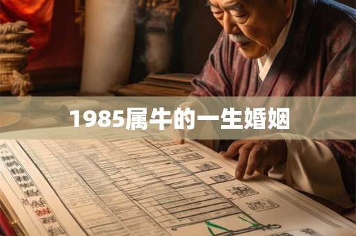 1985属牛的一生婚姻