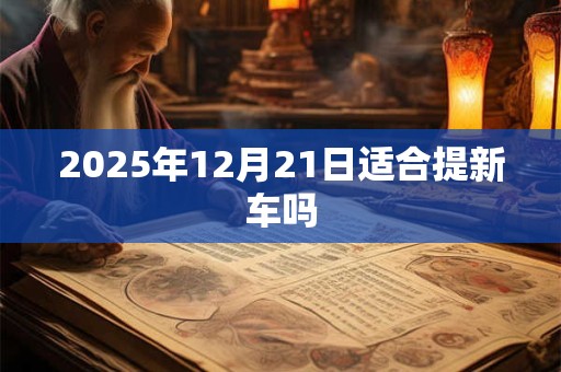 2025年12月21日适合提新车吗