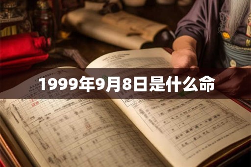 1999年9月8日是什么命
