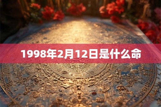 1998年2月12日是什么命
