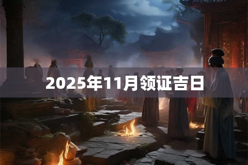 2025年11月领证吉日