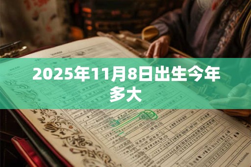 2025年11月8日出生今年多大