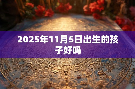 2025年11月5日出生的孩子好吗