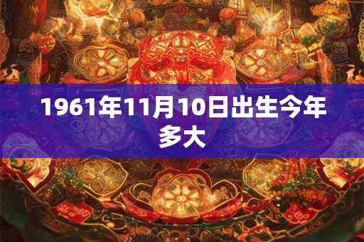 1961年11月10日出生今年多大