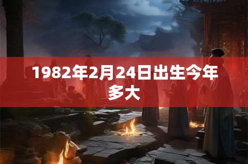 1982年2月24日出生今年多大