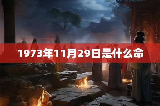 1973年11月29日是什么命