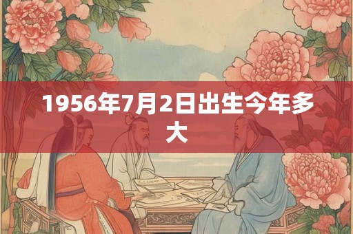 1956年7月2日出生今年多大