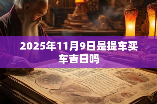 2025年11月9日是提车买车吉日吗