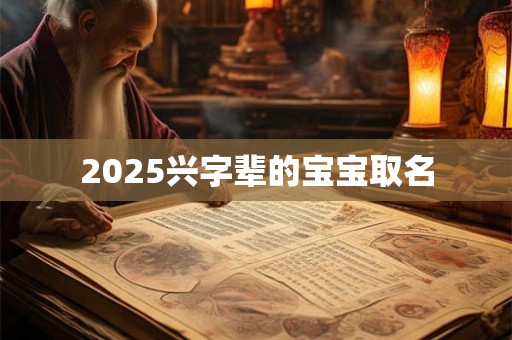 2025兴字辈的宝宝取名