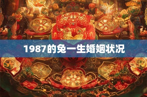1987的兔一生婚姻状况