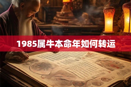 1985属牛本命年如何转运
