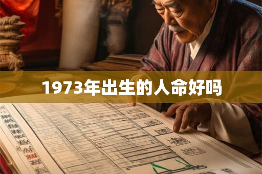 1973年出生的人命好吗