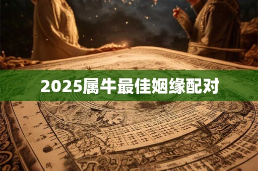 2025属牛最佳姻缘配对
