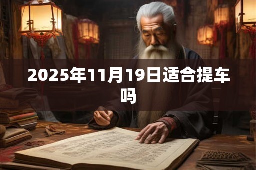 2025年11月19日适合提车吗