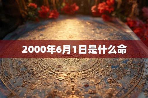 2000年6月1日是什么命