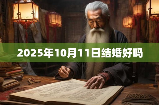 2025年10月11日结婚好吗
