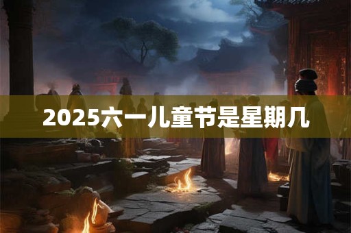 2025六一儿童节是星期几