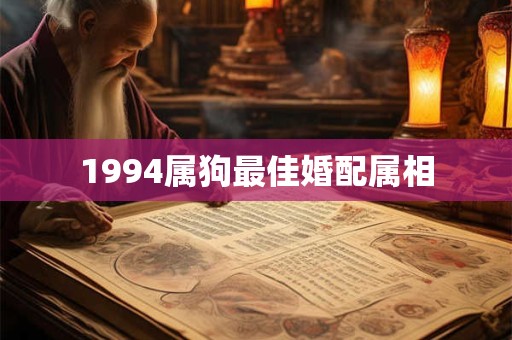 1994属狗最佳婚配属相