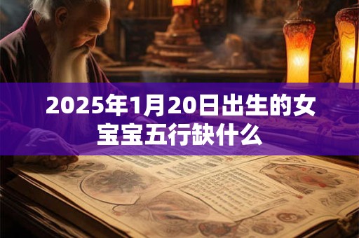 2025年1月20日出生的女宝宝五行缺什么