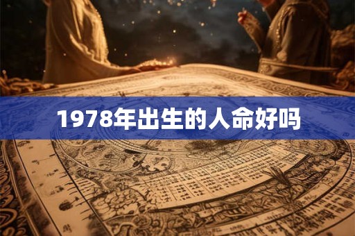 1978年出生的人命好吗
