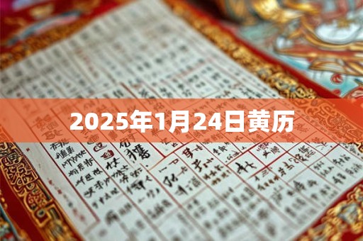 2025年1月24日黄历