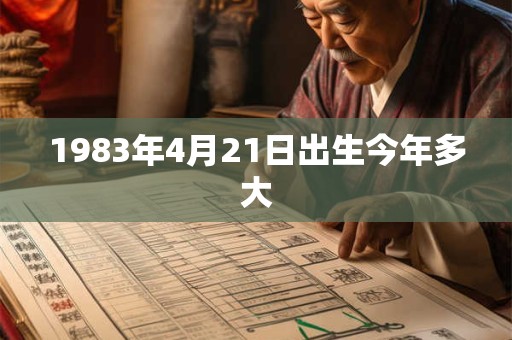 1983年4月21日出生今年多大
