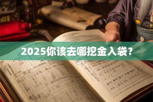 2025你该去哪挖金入袋？