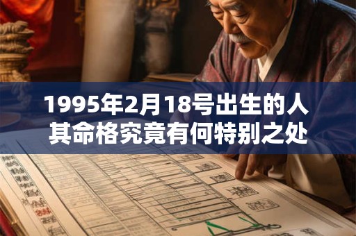 1995年2月18号出生的人 其命格究竟有何特别之处