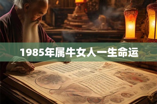 1985年属牛女人一生命运